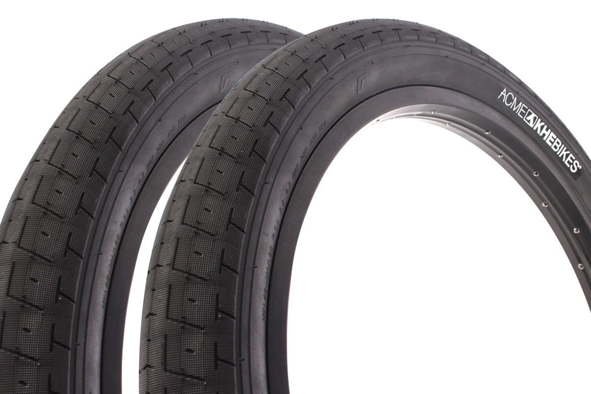 Amazon | KHE Acme BMX タイヤセット 20 x 2.40インチ - 約640g